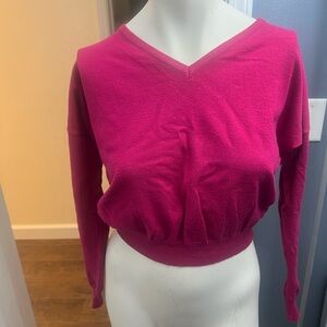 Vibrant V-Neck Sweater